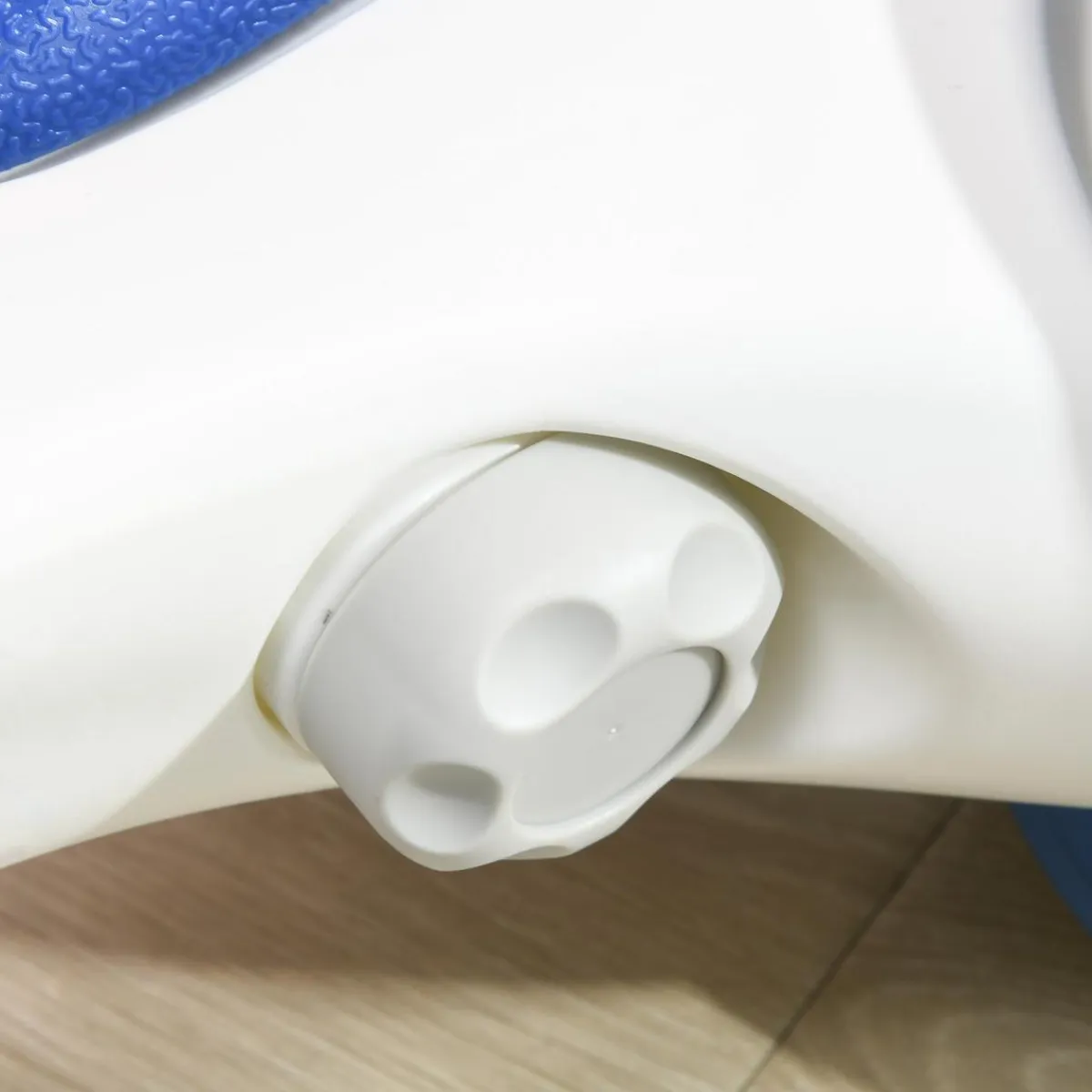 - Bicicleta sin pedales blanco-azul*Homcom Outlet