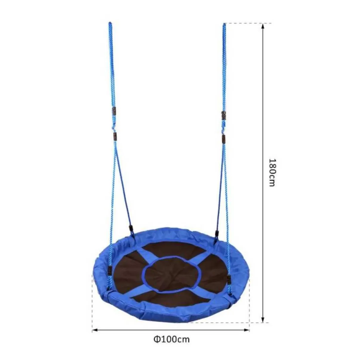 Sale - Columpio Nido Infantil Azul y Negro Entretenimiento·Hamacas Y Columpios|Columpios