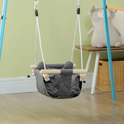- Columpio para bebés con altura ajustable*Homcom Discount