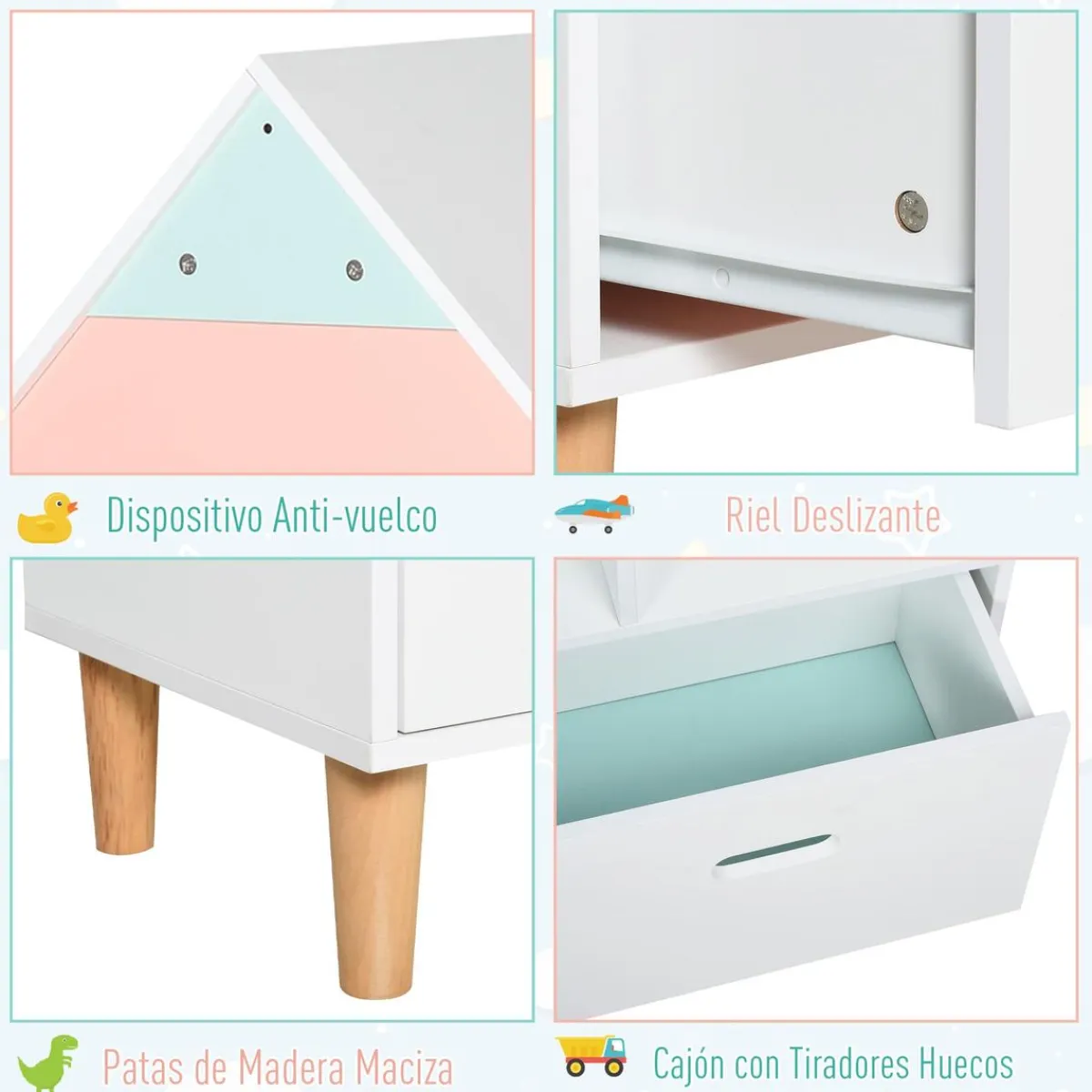 - Estantería de madera*Homcom