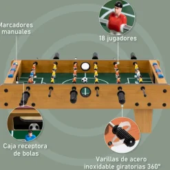 Best - Futbolín de mesa 18 jugadores Deportes|Futbolines