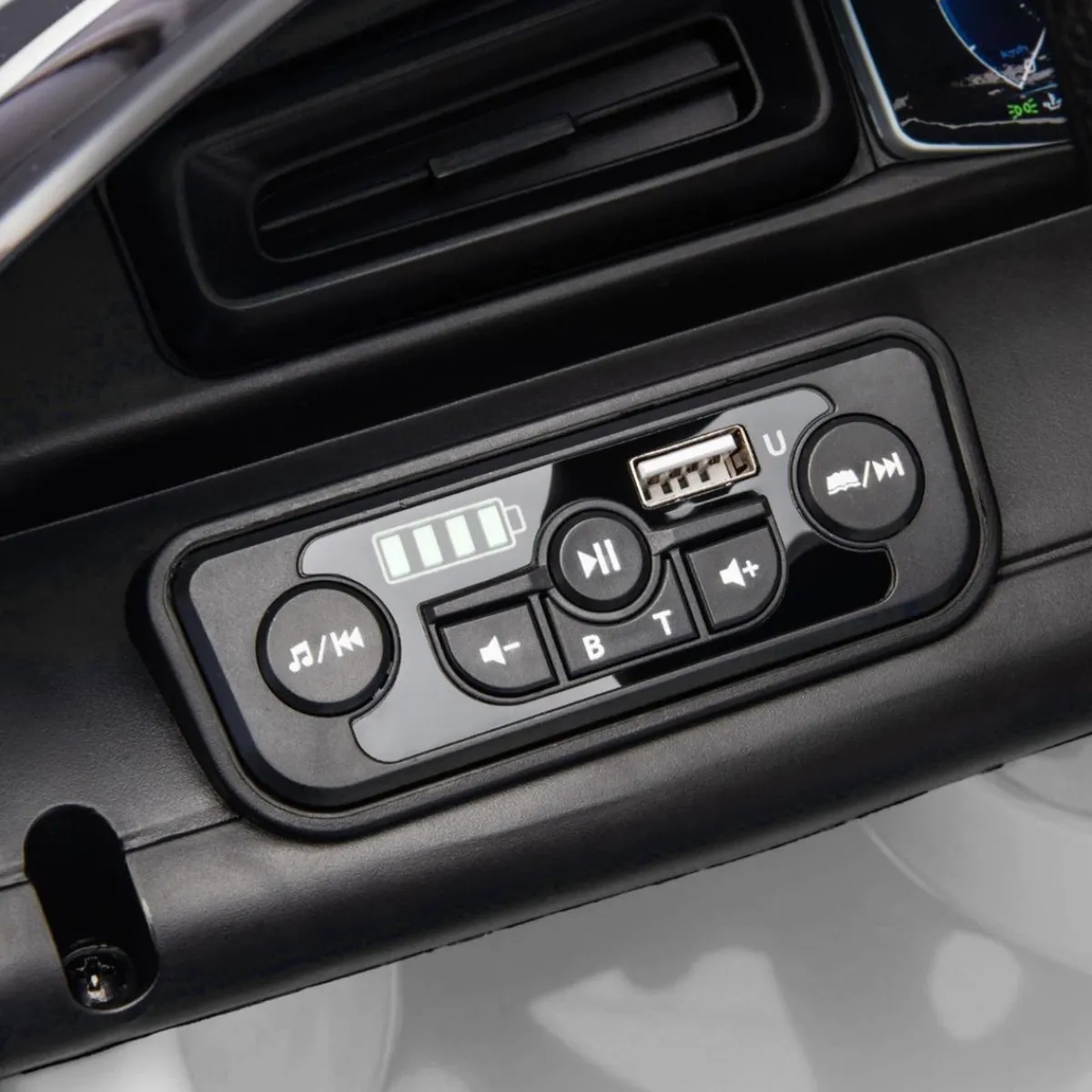 Online Homcom - Maserati MC20 eléctrico Blanco con mando Vehículos De Batería O A Pedales