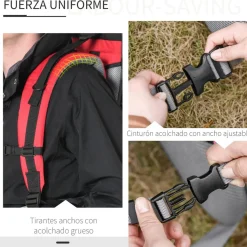 - Mochila portabebés plegable*Homcom Hot