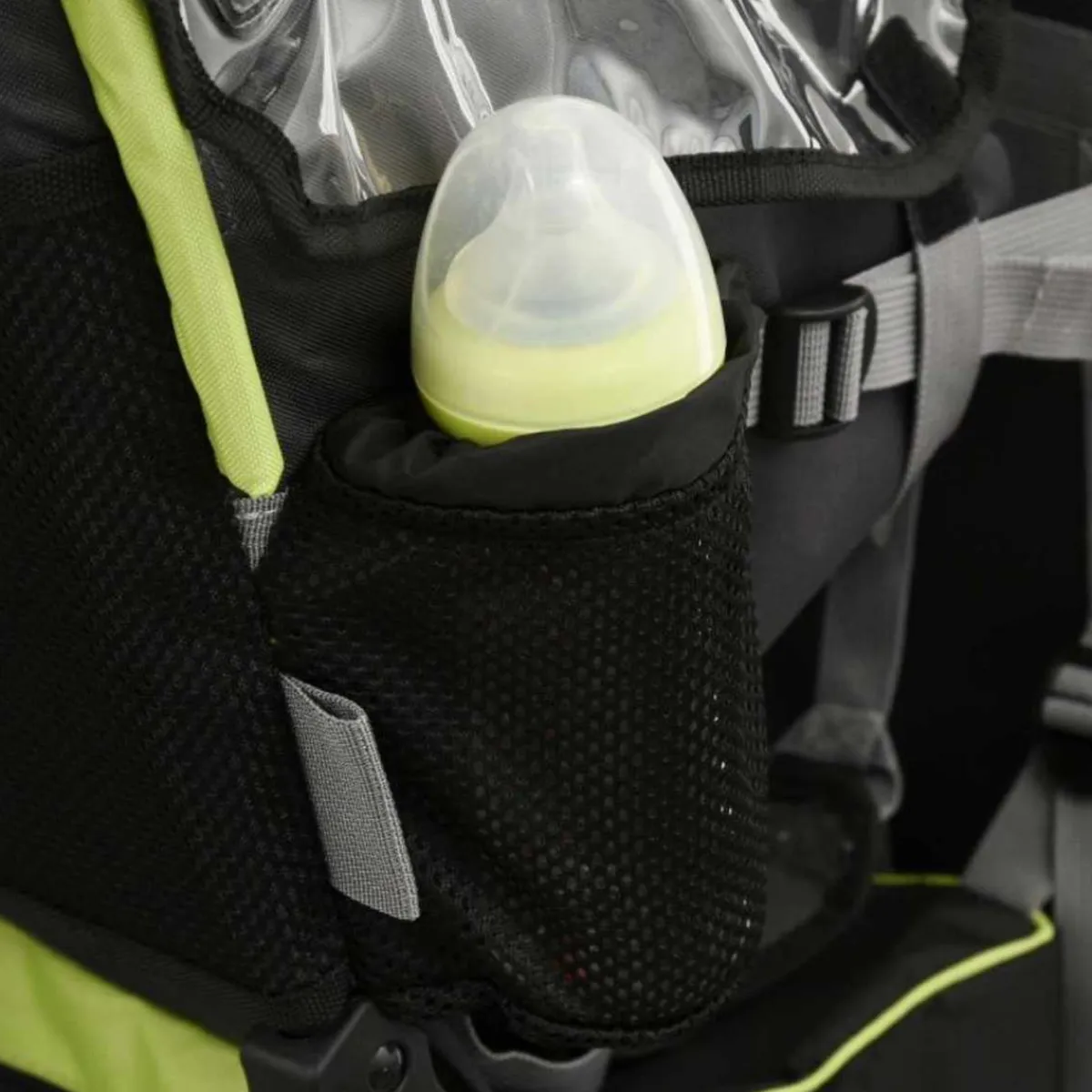 Clearance - Mochila Portabebés Plegable con Dosel Portabebés Y Bici·Portabebés Y Mochilas