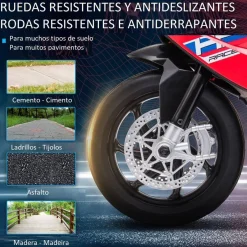 - Moto eléctrica BMW HP4 roja*Homcom Sale