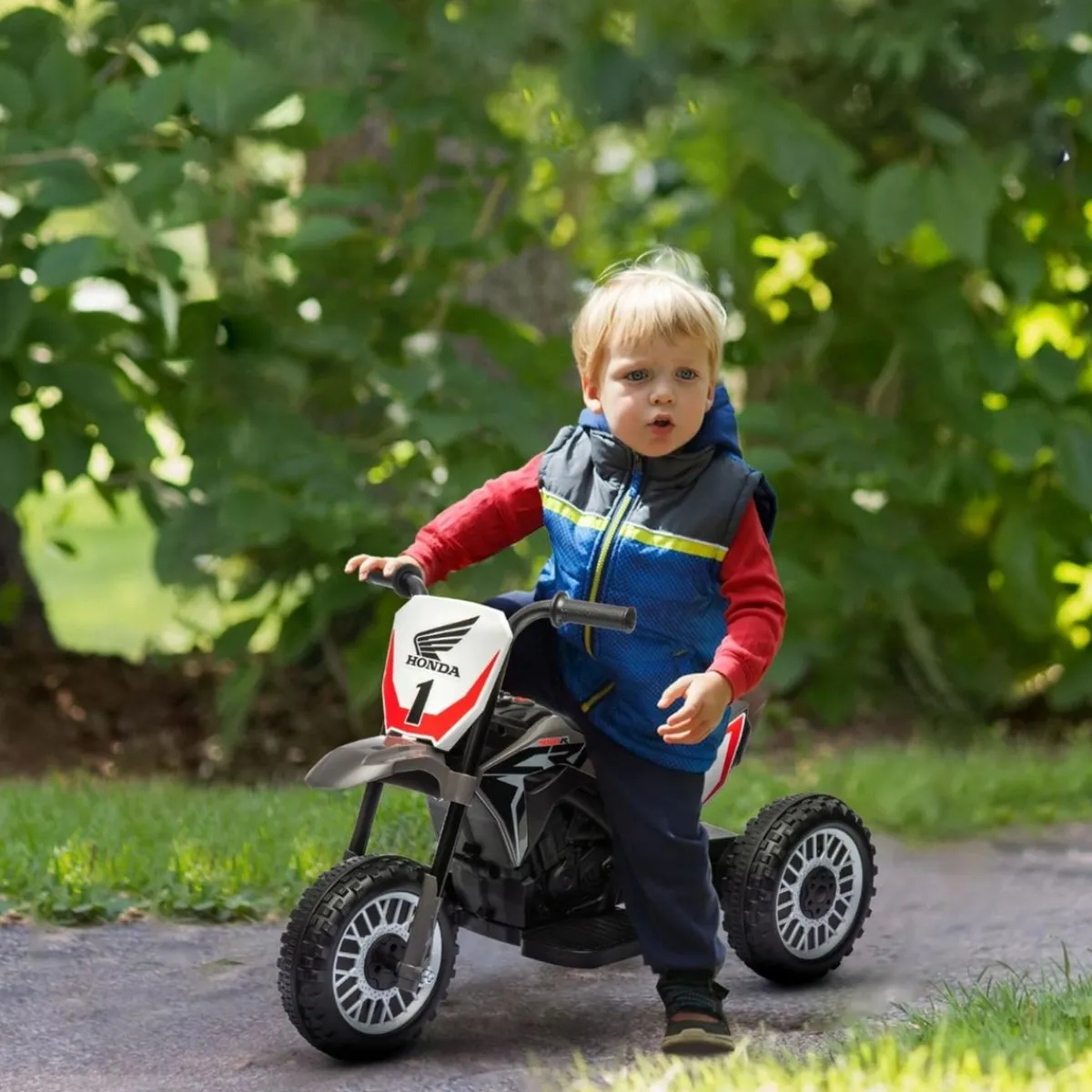 Clearance - Moto eléctrica Honda CRF450RL Gris Vehículos De Batería O A Pedales