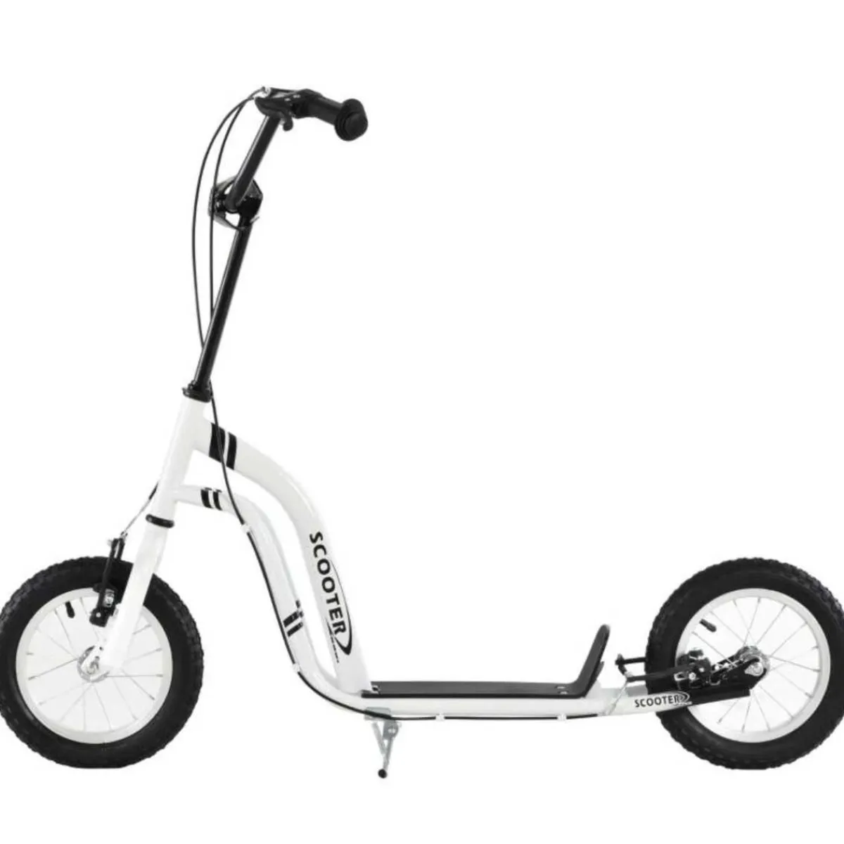 Best - Patinete Ajustable Para Niños Blanco/Negro Patines Y Monopatines