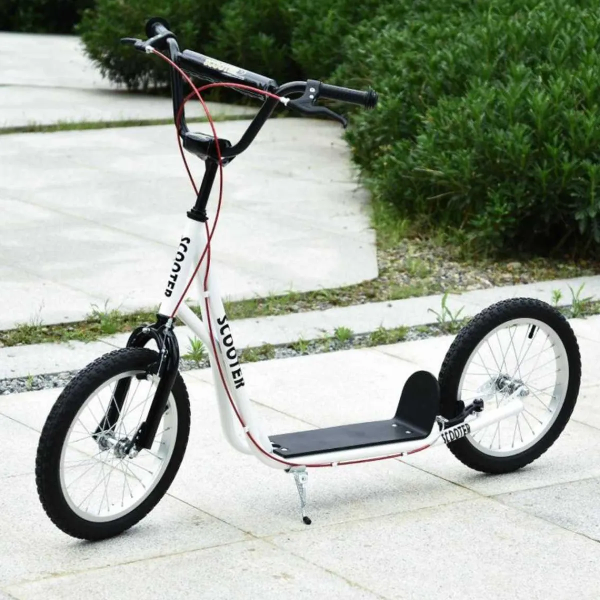 - Patinete Ajustable Para Niños Blanco*Homcom New