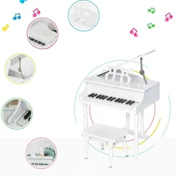 - Piano de Cola Electrónico 30 Teclas Música|Electrónicos