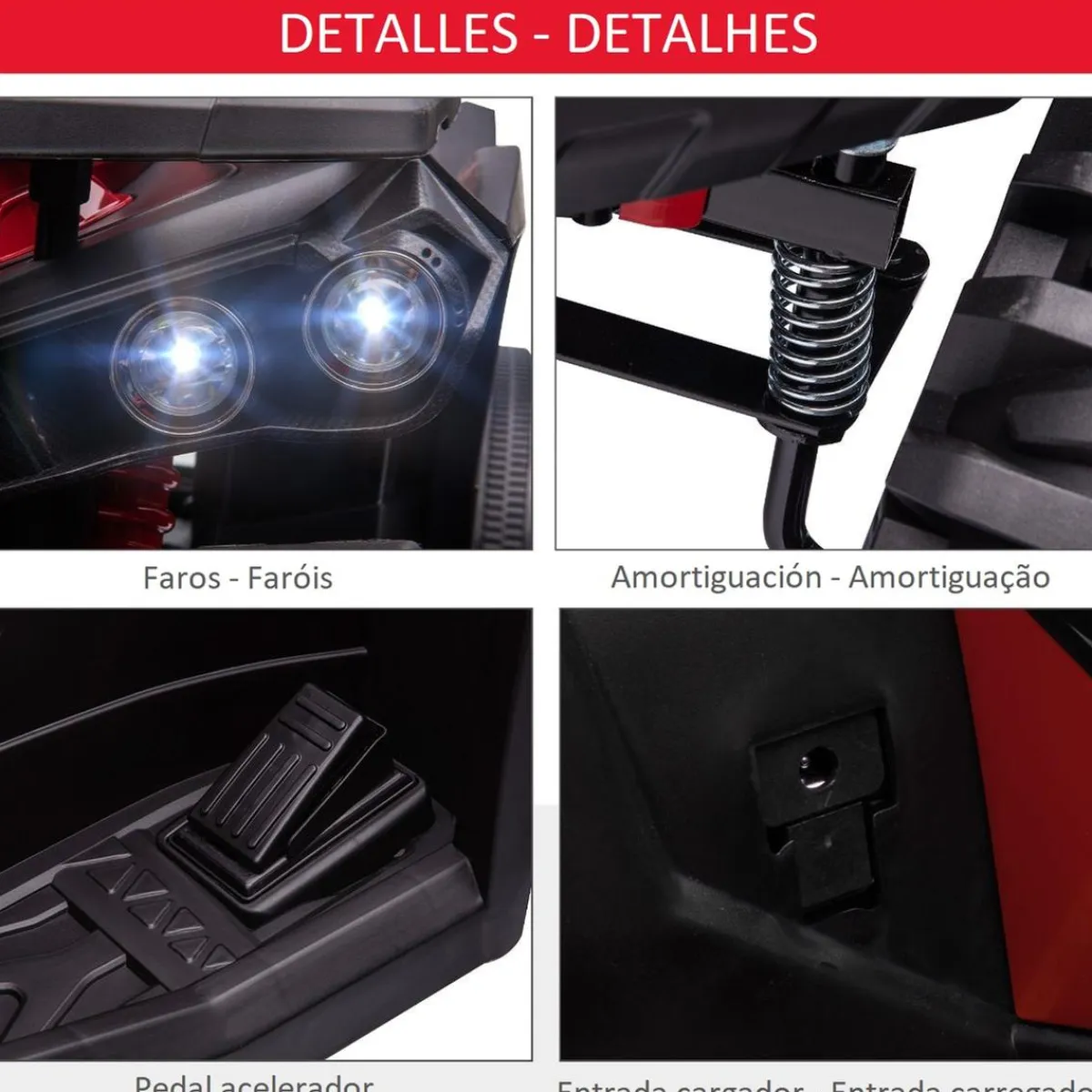 Hot - Quad eléctrico Vehículos De Batería O A Pedales