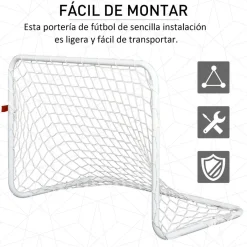 - Set de 2 porterías de fútbol*Homcom