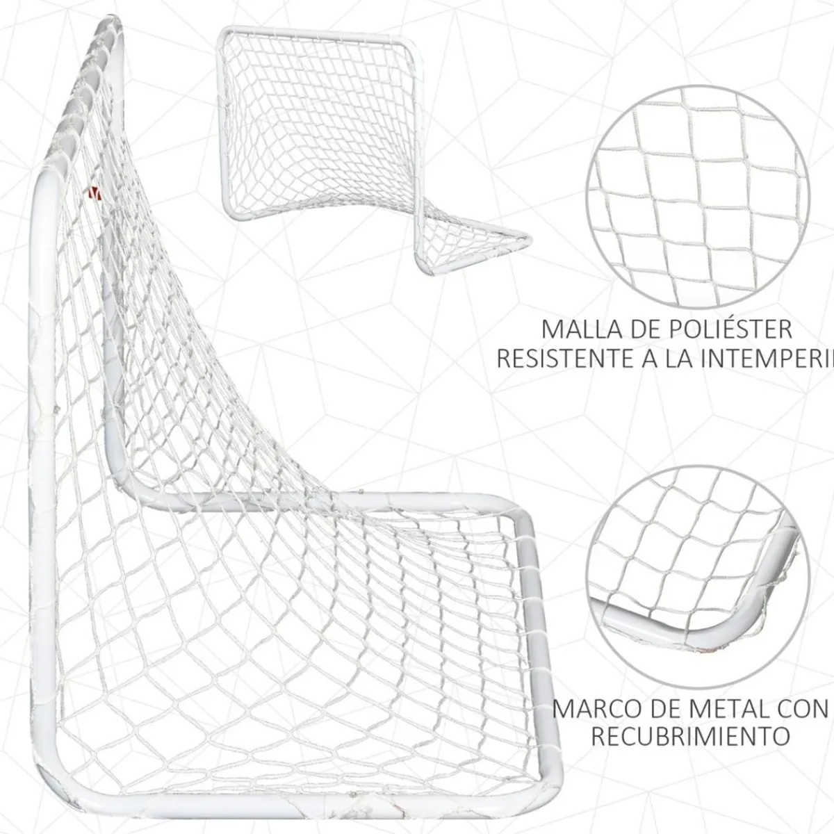 - Set de 2 porterías de fútbol*Homcom