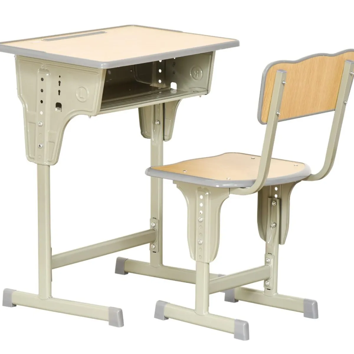 - Set Pupitre + Silla infantil Vintage*Homcom Discount