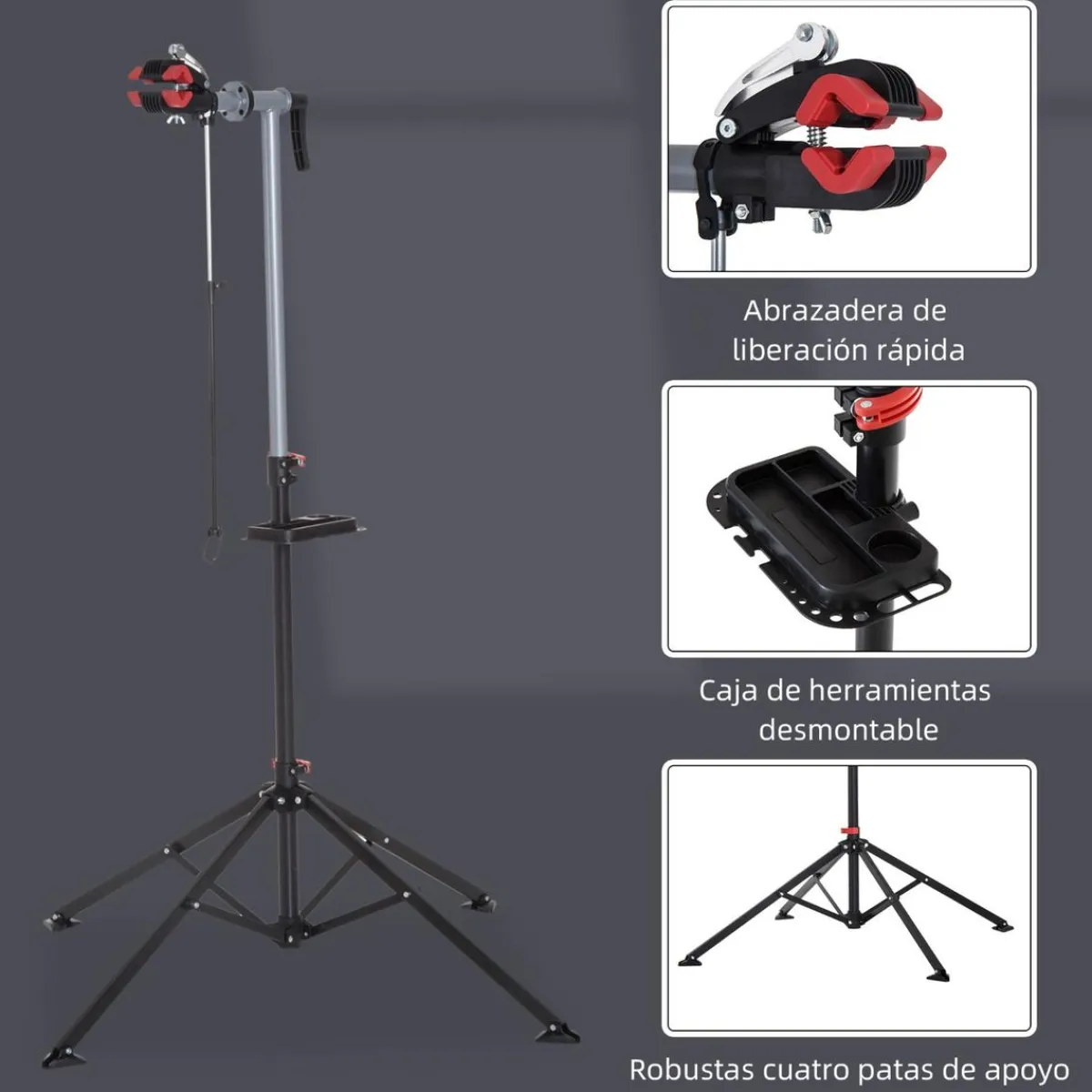 - Soporte para reparación de bicicleta*Homcom Clearance