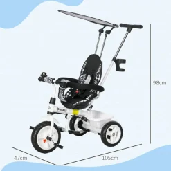 Discount - Triciclo para bebés 2 en 1 Motos Y Triciclos