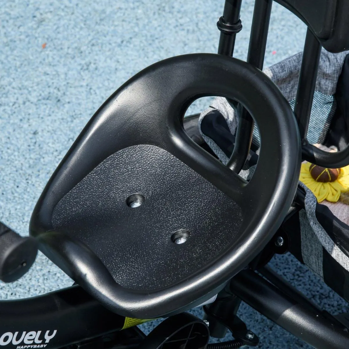 Hot - Triciclo para bebé con capota Gris Motos Y Triciclos