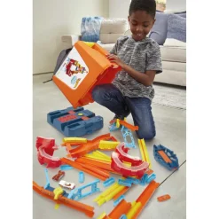 Hot Hot Wheels - Hot Wheels Track Builder Unlimited con 20 pies de pista y vehículo de juguete ㅤ Vehículos Y Circuitos