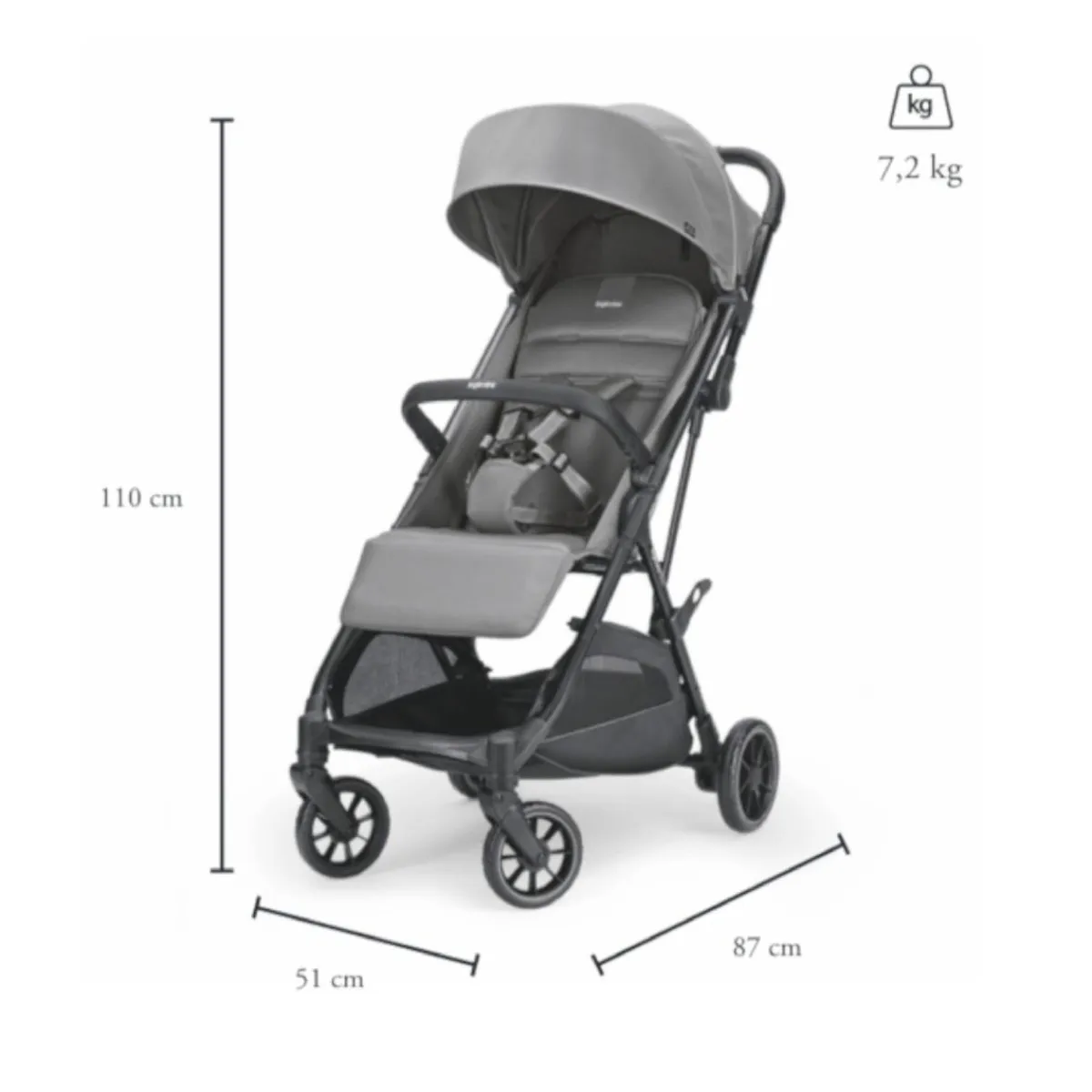 Clearance - Silla de paseo Now Snap Grey Sillas De Paseo Y Accesorios·Sillas De Paseo