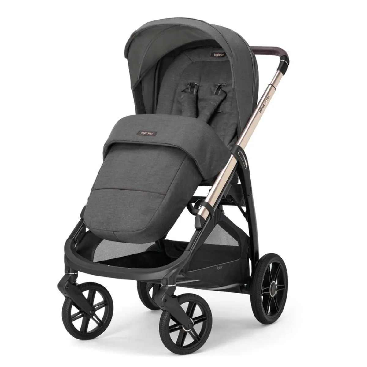 - Trio Aptica Darwin recline + chasis Paladio - Velvet grey*INGLESINA New
