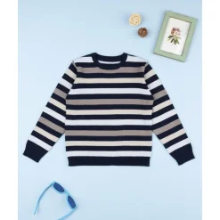 Hot Jersey niño multicolor de rayas Niño 2-10 Años·Jerséis Y Sudaderas|Niño·Niño 2-10 Años