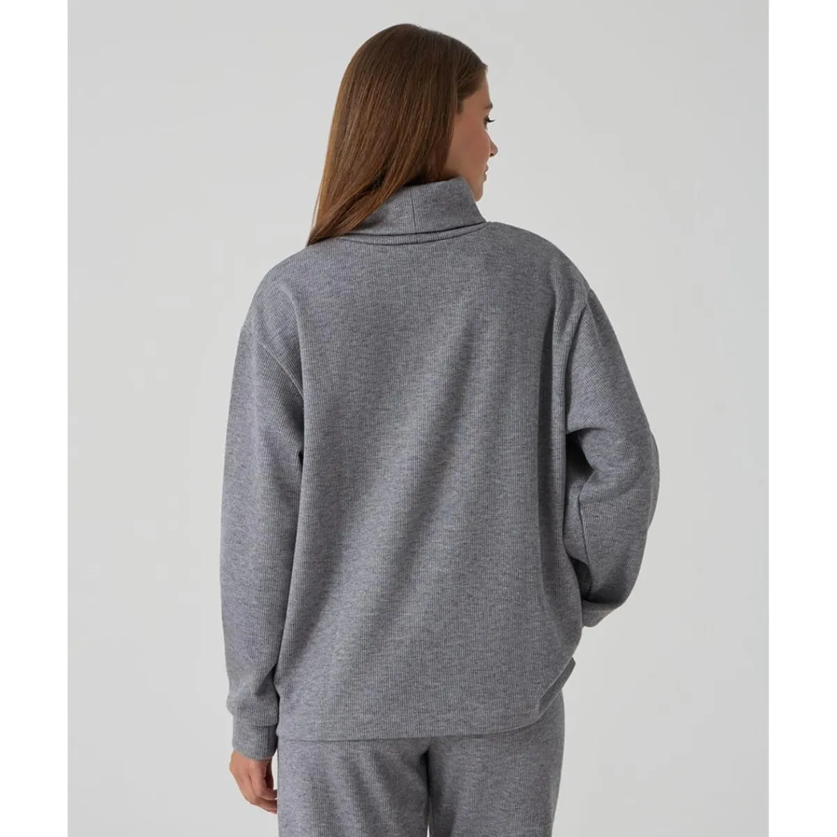Hot Jersey premamá gris “fake tricot” Premamá·Moda|Moda·Prendas De Punto