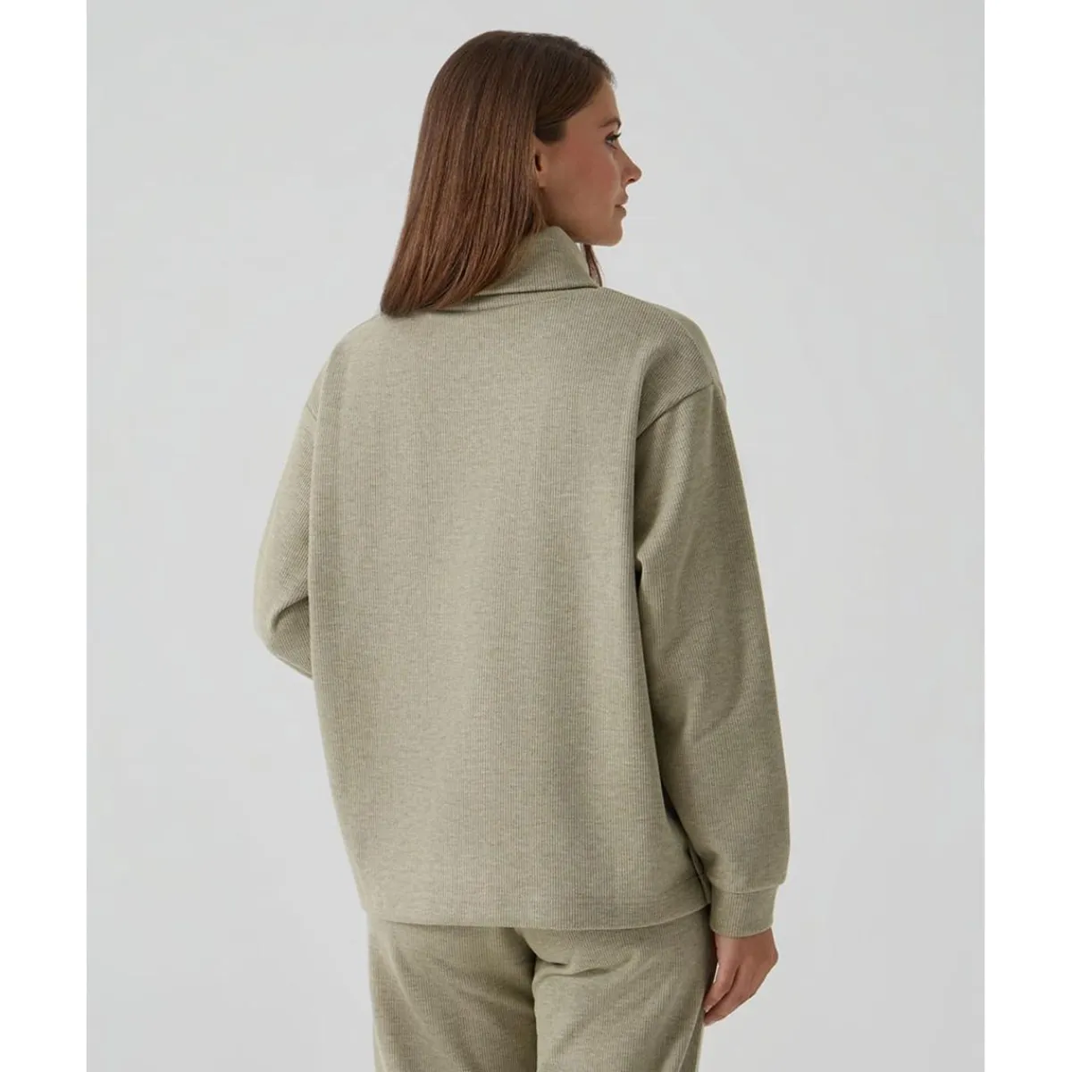 Jersey premamá verde “fake tricot”*Prenatal Discount