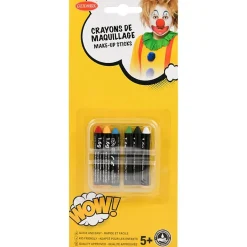Juego de 6 lápices maquillaje colores surtidos lavables ㅤ*TOYS "R" US Discount