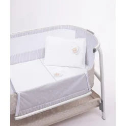 Juego de Sábanas Universal para Cuna/Cochecito 3 Piezas "Osito"*Prenatal Outlet