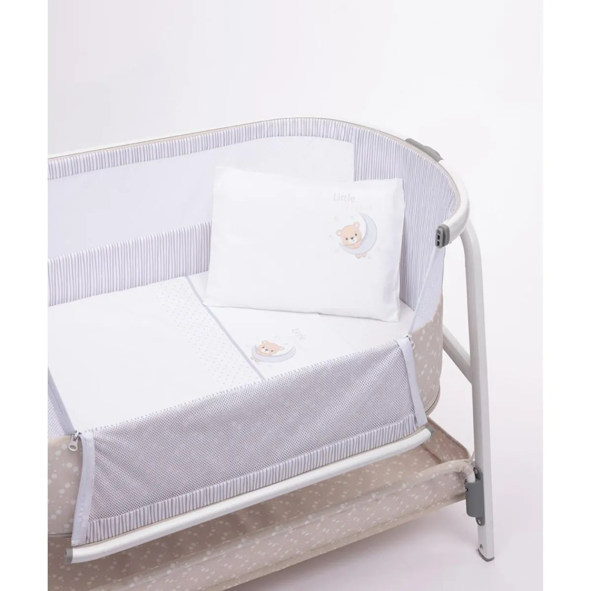 Juego de Sábanas Universal para Cuna/Cochecito 3 Piezas "Osito"*Prenatal Outlet