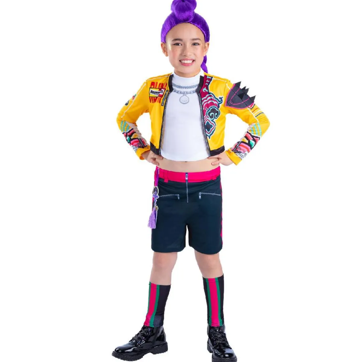 K-pop Demon Hunters - Disfraz Rumi Core Look Classic - Talla S (7-8 años)*RUBIE´S Best