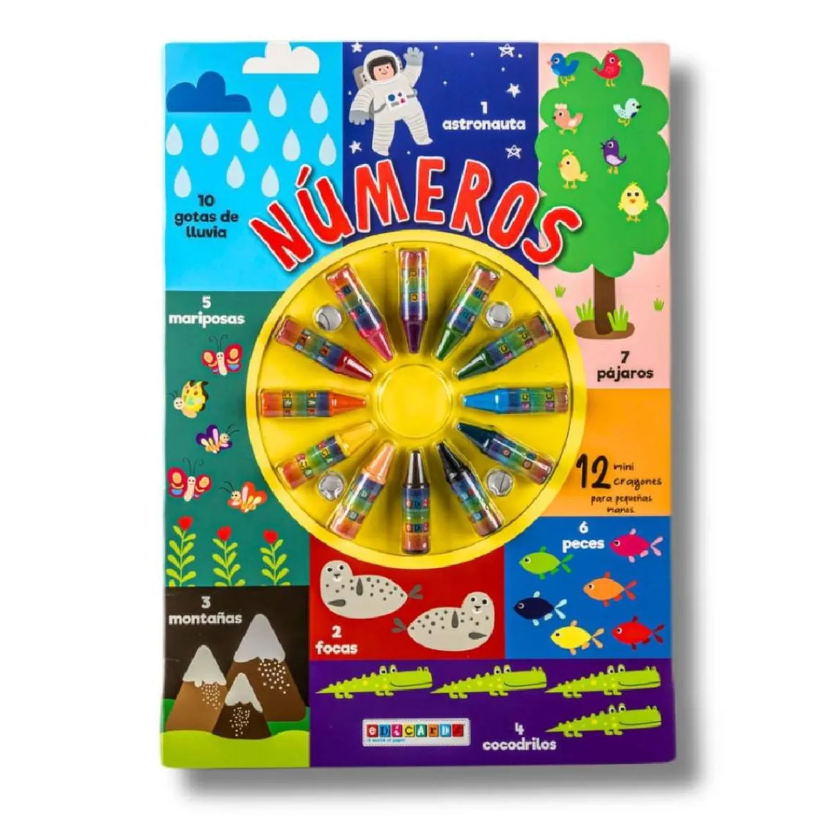 Libro con pinturas de cera (varios modelos)*TOYS "R" US New