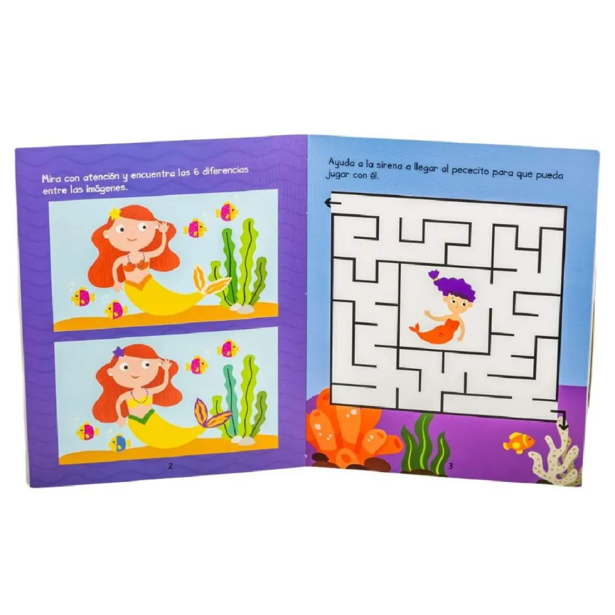 Libro con pinturas de cera (varios modelos)*TOYS "R" US New