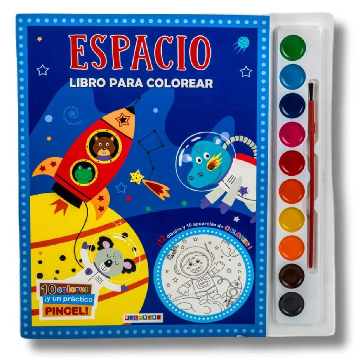 Libro para colorear con acuarelas (varios modelos)*TOYS "R" US Discount