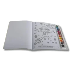 Libro para colorear con acuarelas (varios modelos)*TOYS