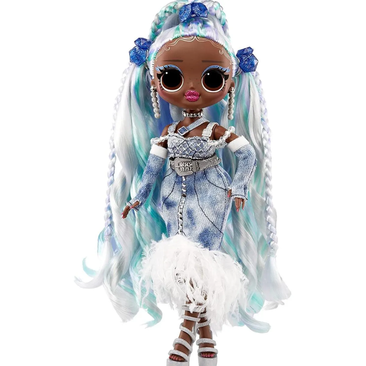 Hot - OMG Fashion Show Style Edition Lady Braids Coleccionables Y Mini Mundos