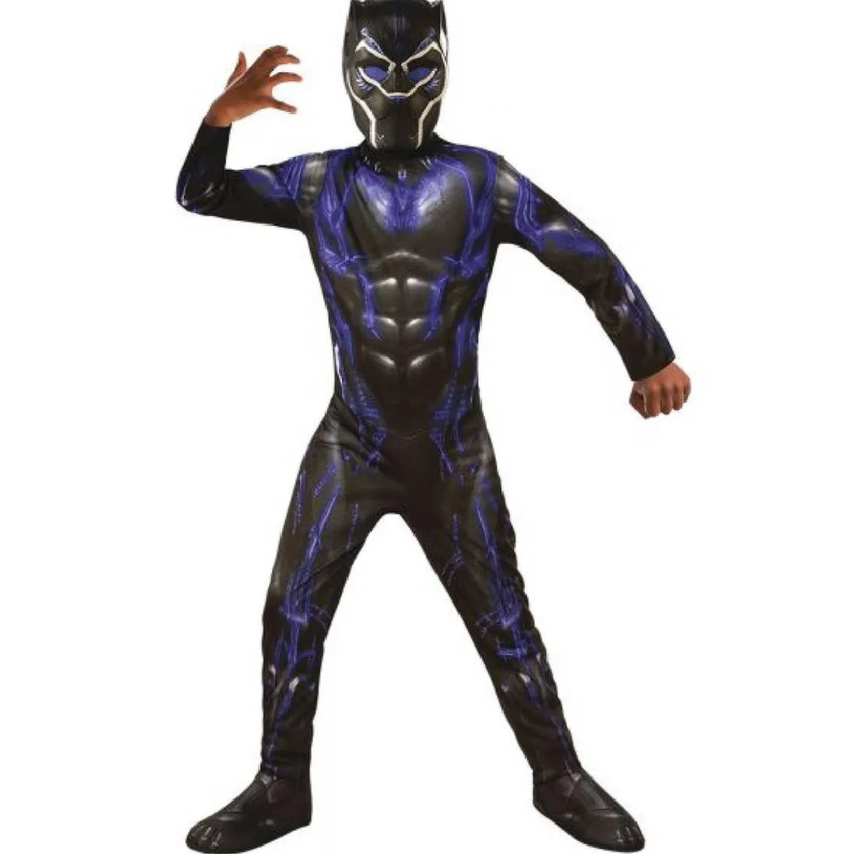Outlet Los vengadores - Disfraz Black Panther Battle Endgame 8-10 años Disfraces|Halloween