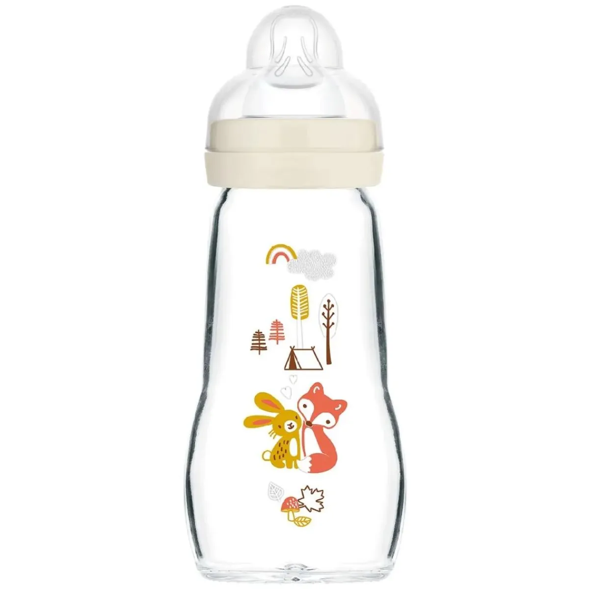 - Biberón de cristal Feel Good 260 ml Beige*MAM Sale