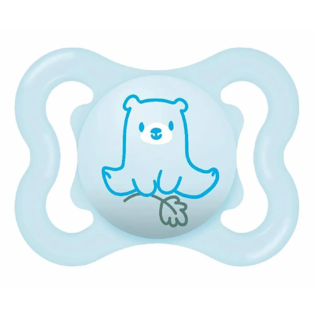 - Chupete Supreme silicona mate 2-6 meses azul*MAM Sale