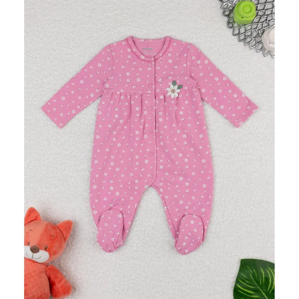 Sale Mameluco niña rosa margaritas Recién Nacido·Ropa Y Accesorios|Ropa Y Accesorios·Peleles