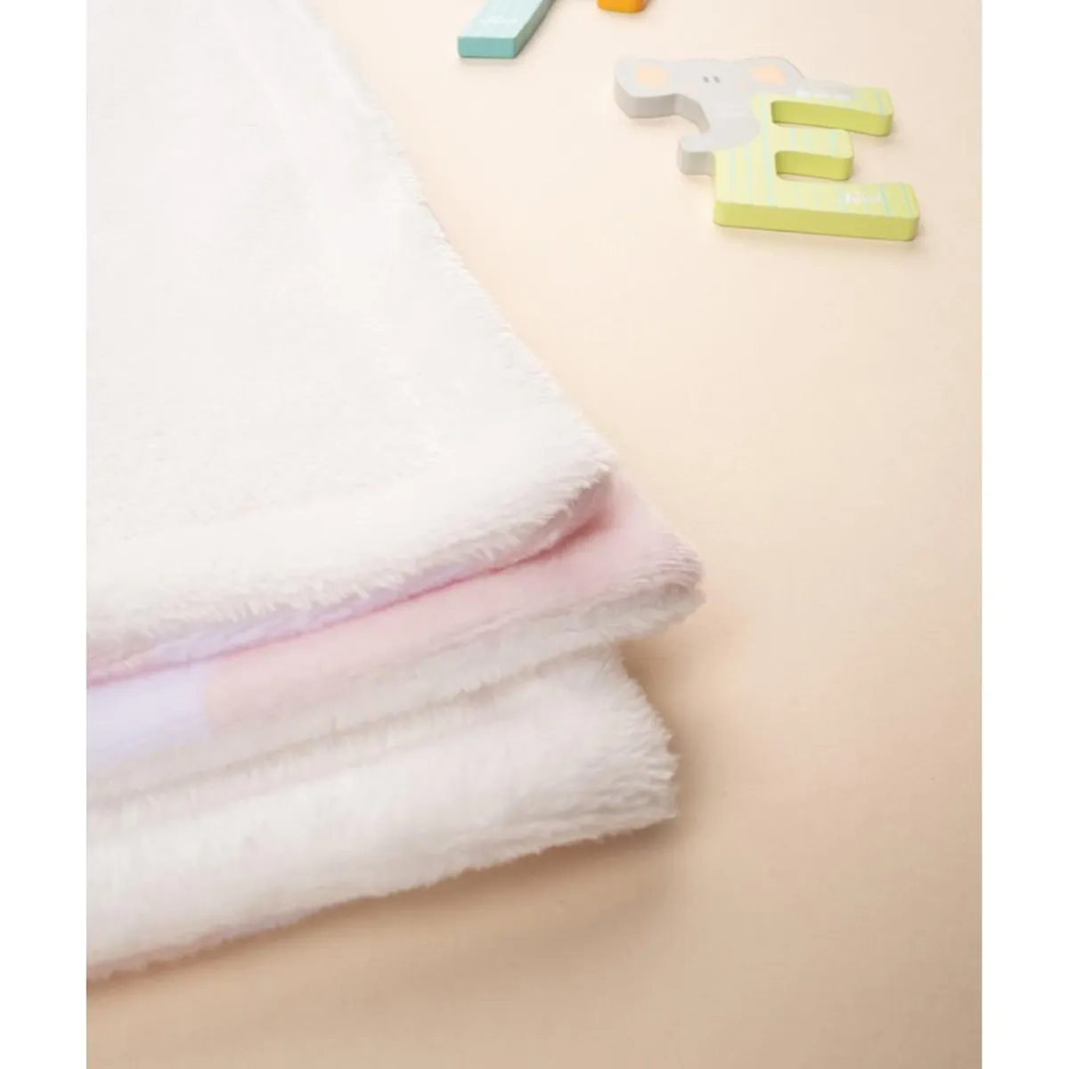Manta de Cama de Forro Polar Niña Rosa*Prenatal Sale