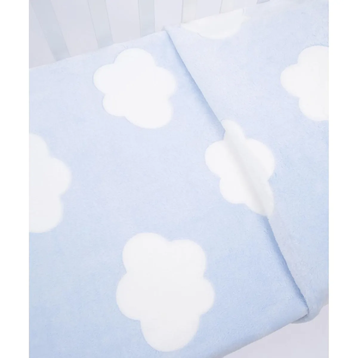 Manta de forro polar azul*Prenatal Outlet