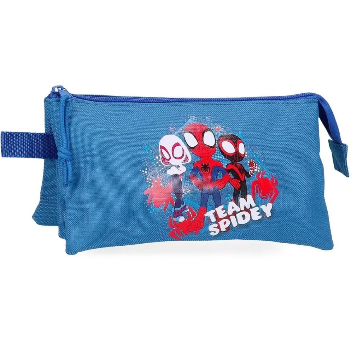 New Marvel - Portatodo 3 compartimentos - Team Spidey Material Escolar