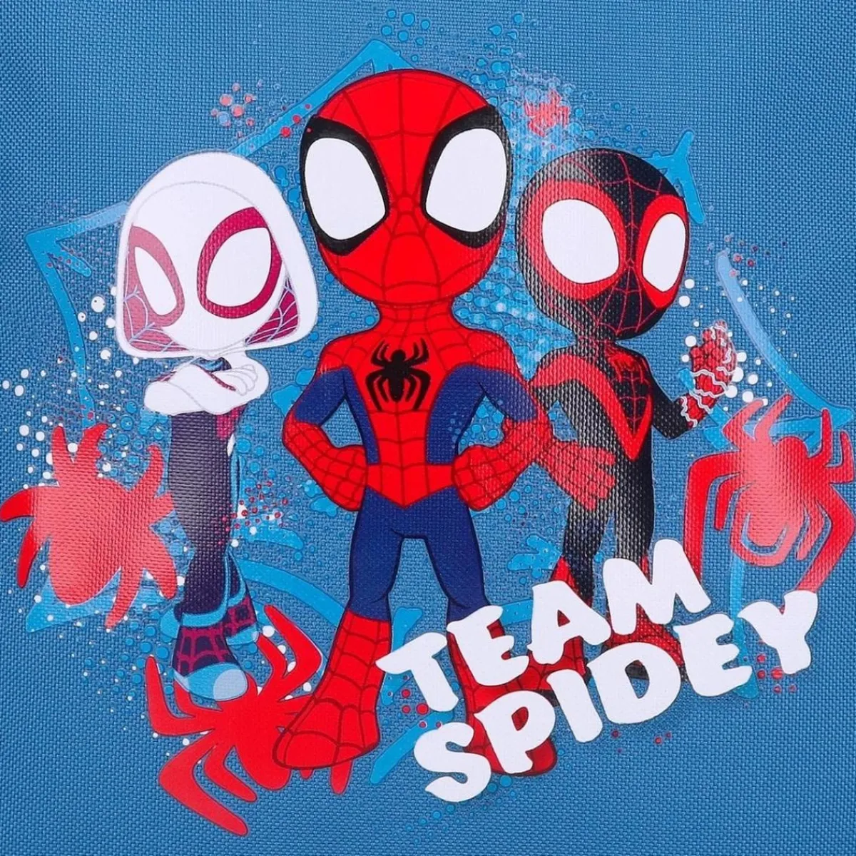 New Marvel - Portatodo 3 compartimentos - Team Spidey Material Escolar