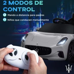 Maserati Gran Turismo Folgore eléctrico Gris*AIYAPLAY New