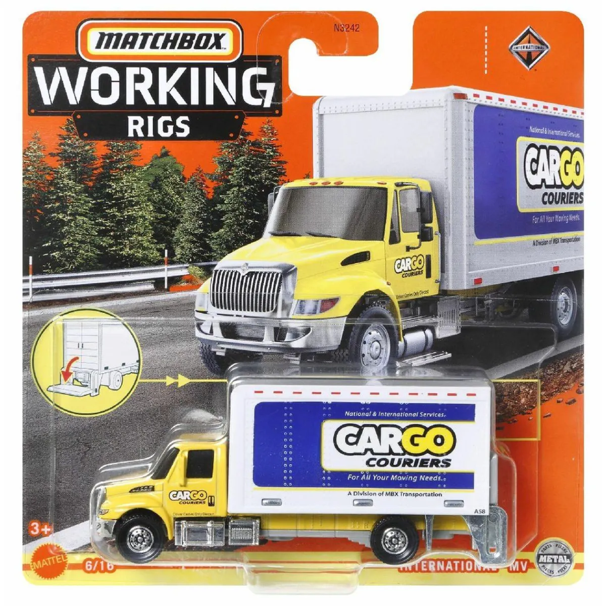 Matchbox - Camión de trabajo en la ciudad (varios modelos)*MATTEL