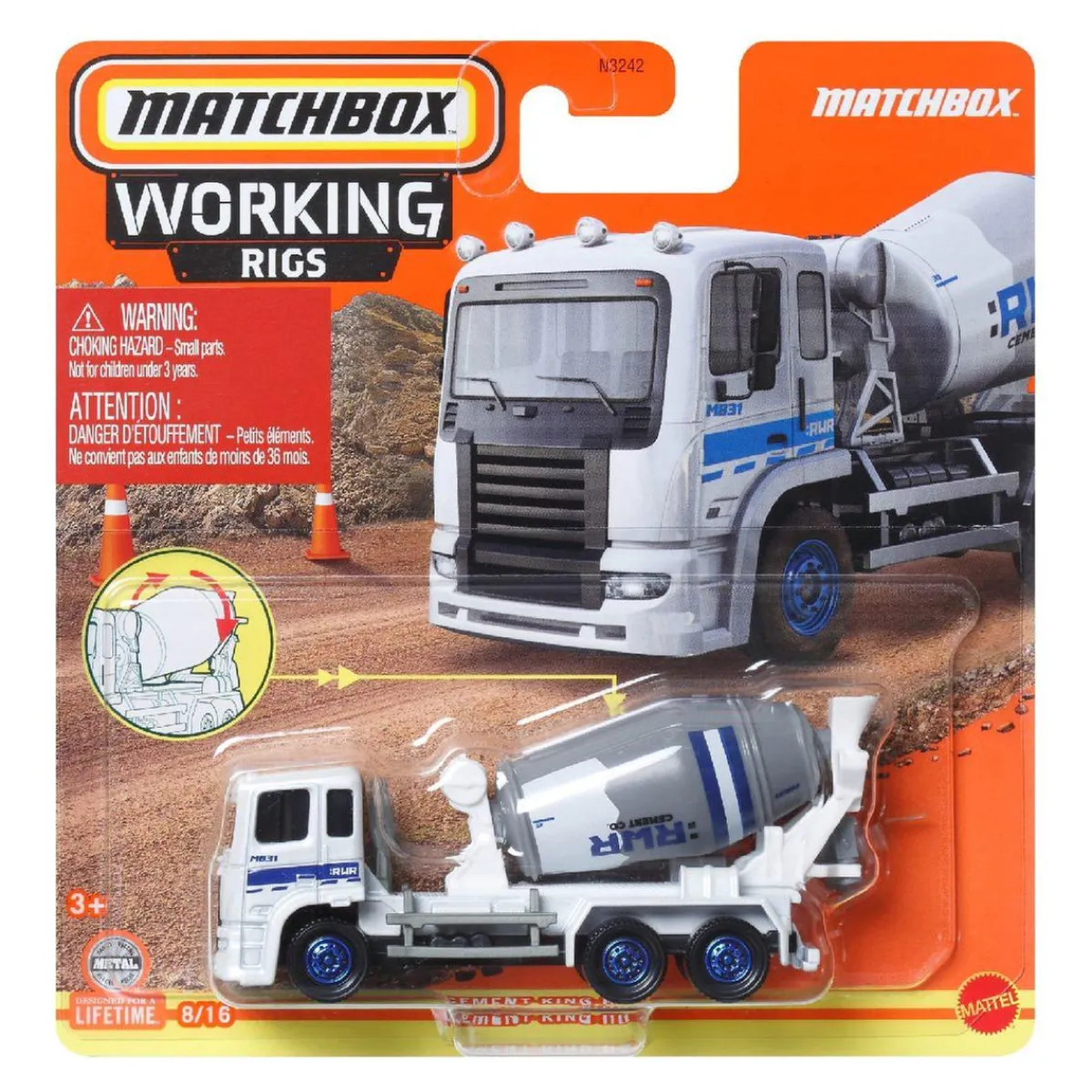 Matchbox - Camión de trabajo en la ciudad (varios modelos)*MATTEL