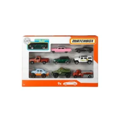 Outlet Matchbox - Pack 9 vehículos (varios modelos) Vehículos Y Circuitos