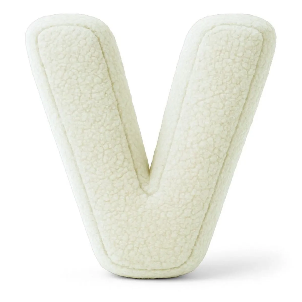 - Almohada Infantil con Forma de Letra “V” Color Crema “Bearly V”*MEOWBABY Online