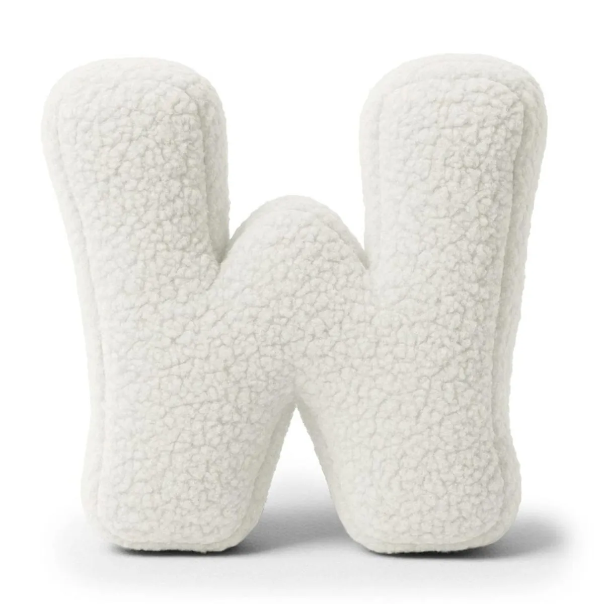 - Almohada Infantil con Forma de Letra “W” Color Blanco Roto “Bearly W”*MEOWBABY Sale