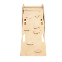 Online - Mecedora Infantil de Madera Natural con Escalera y Cojín Beige “Medium Dream Rocker Classic” Entretenimiento·Hamacas Y Columpios